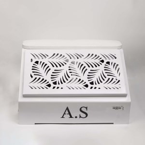 A.S -فن دو موتوره زیر دستی دار سفید